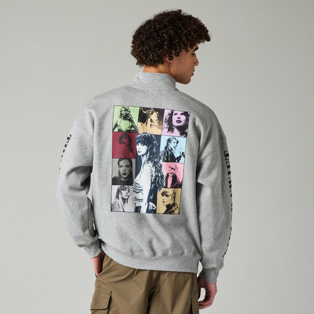 Taylor Swift | The Eras International Tour Grey Quarter Zip | Original |M| New